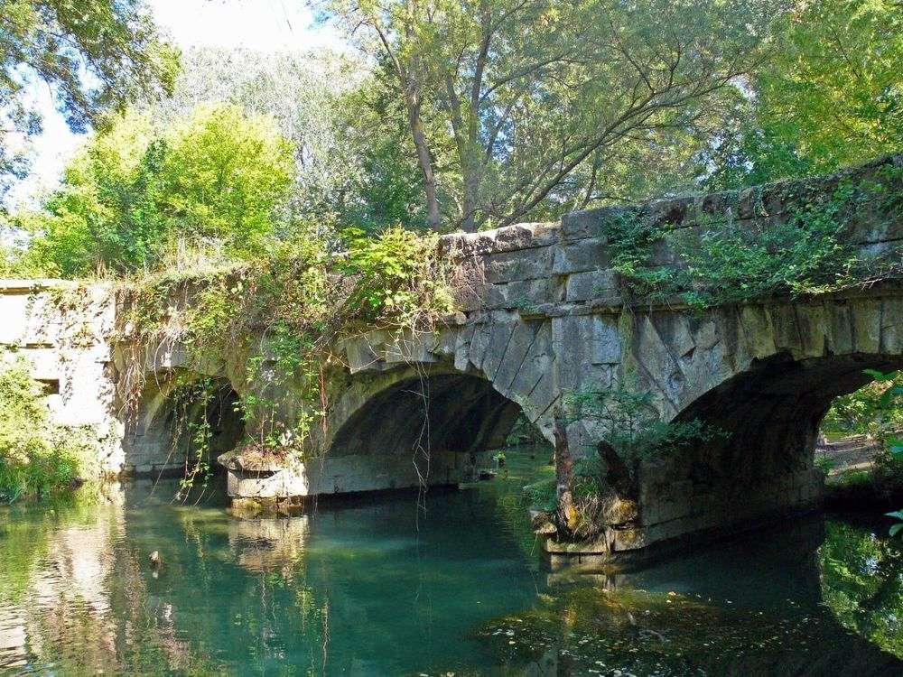 Чоргуньский мост-акведук на реке Чёрная